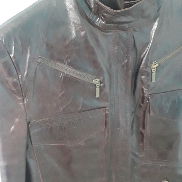 Leather Jacket/ real leather - Picture 6 of 8